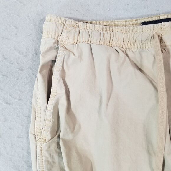 American Eagle jogger pants men's small beige lightweight flex stretch preppy - Picture 3 of 11